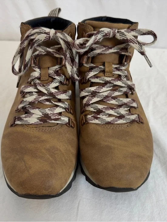 Merrell Alpine Hiker Boots – Women’s Size 8 – Camel/Tan Suede - Picture 2 of 6